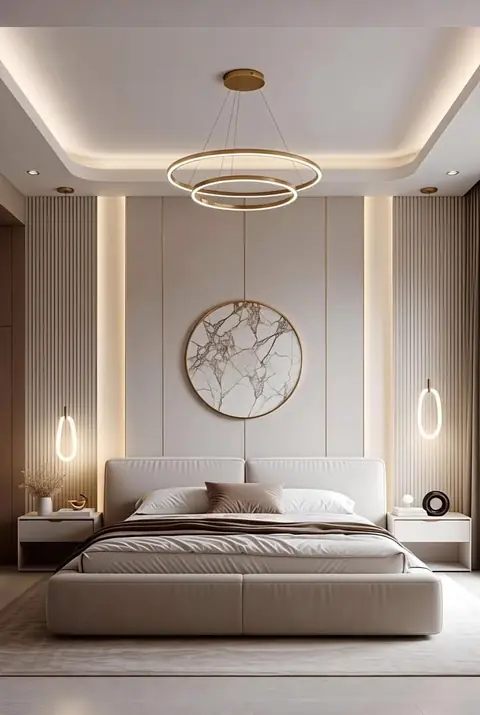 Bedroom completed by the Almashhad Sky team