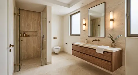 Villa interior completed by the Almashhad Sky team