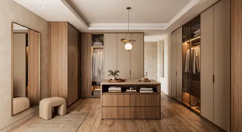 Villa interior completed by the Almashhad Sky team