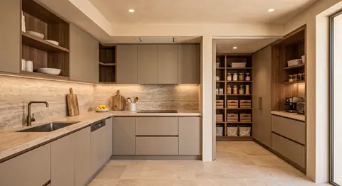 Kitchen built by the Almashhad Sky team