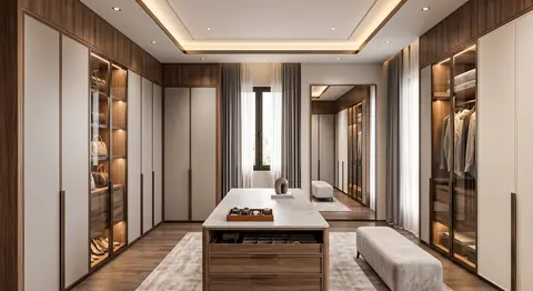 Villa interior completed by the Almashhad Sky team