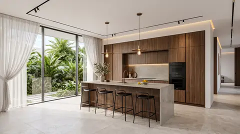 Kitchen built by the Almashhad Sky team