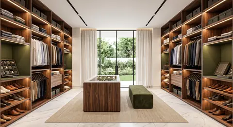 Villa interior completed by the Almashhad Sky team
