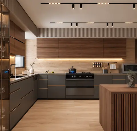 Kitchen built by the Almashhad Sky team