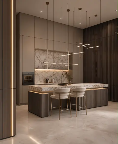 Kitchen built by the Almashhad Sky team