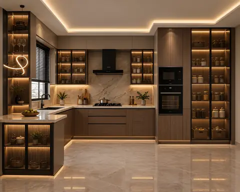 Kitchen built by the Almashhad Sky team