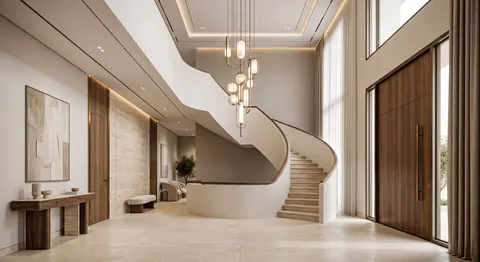 Villa interior design by Almashhad Sky